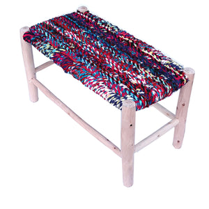 Moroccan stool | Bouchraout | H:46cm