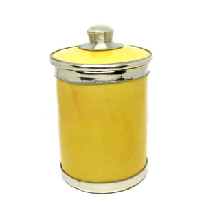 Moroccan ceramic jar | Yellow | H:14cm